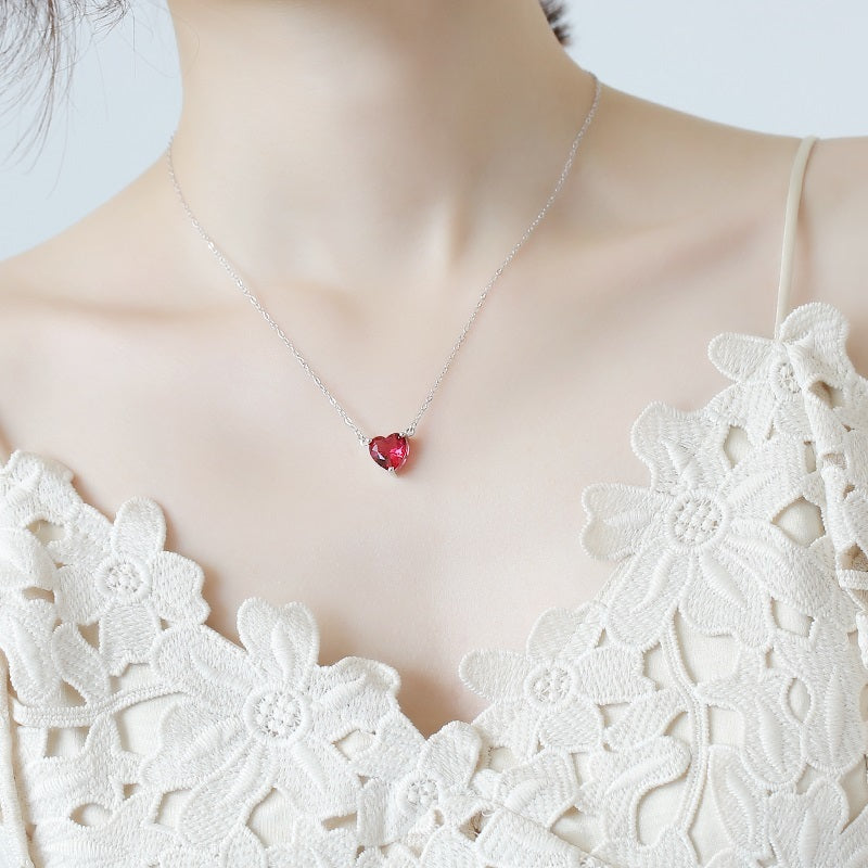 Red  Heart  Necklace