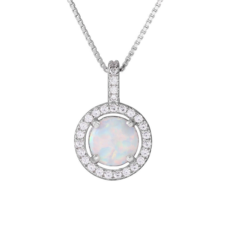 Opal Stone Necklace