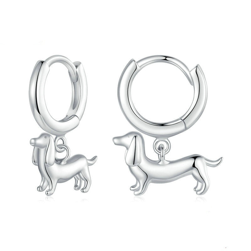 Dog Earrings